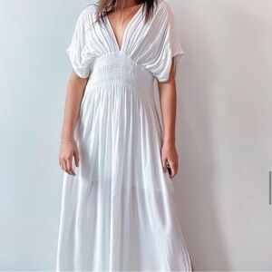 Elegant White Maxi Dress